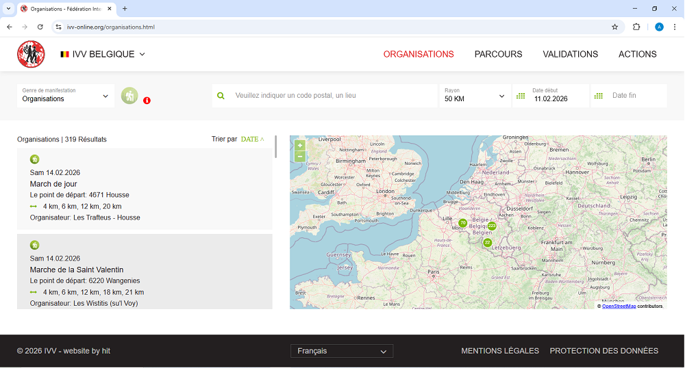 calendrier IVV calendrier IVV
